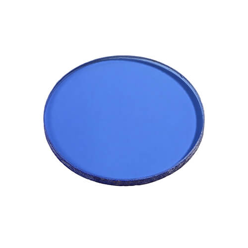 blue glass light filter for food display (LF-005)
