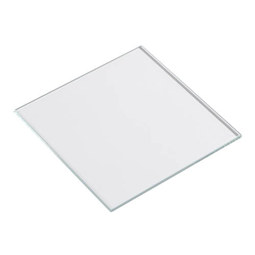 tempered crystal clear low iron glass sheet for wall switch (VG-002)