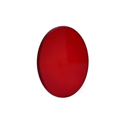 red glass light filter for for signal lighting (LF-004)