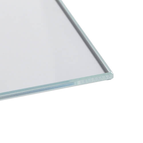 tempered crystal clear low iron glass sheet for wall switch (VG-002)