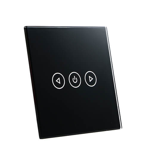 tempered glass surface for touch control with silkscreen printing (TP-007)