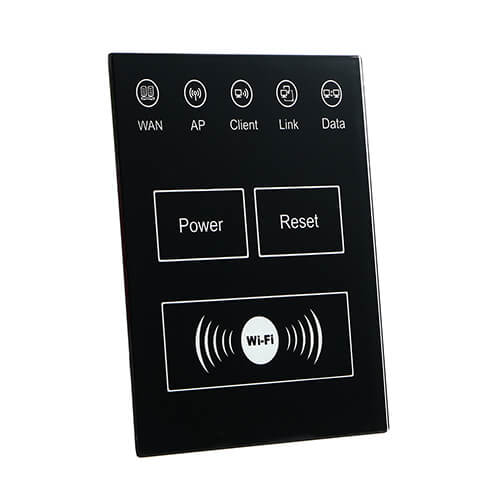 tempered glass surface for touch wifi controller with silkscreen printing (TP-003)