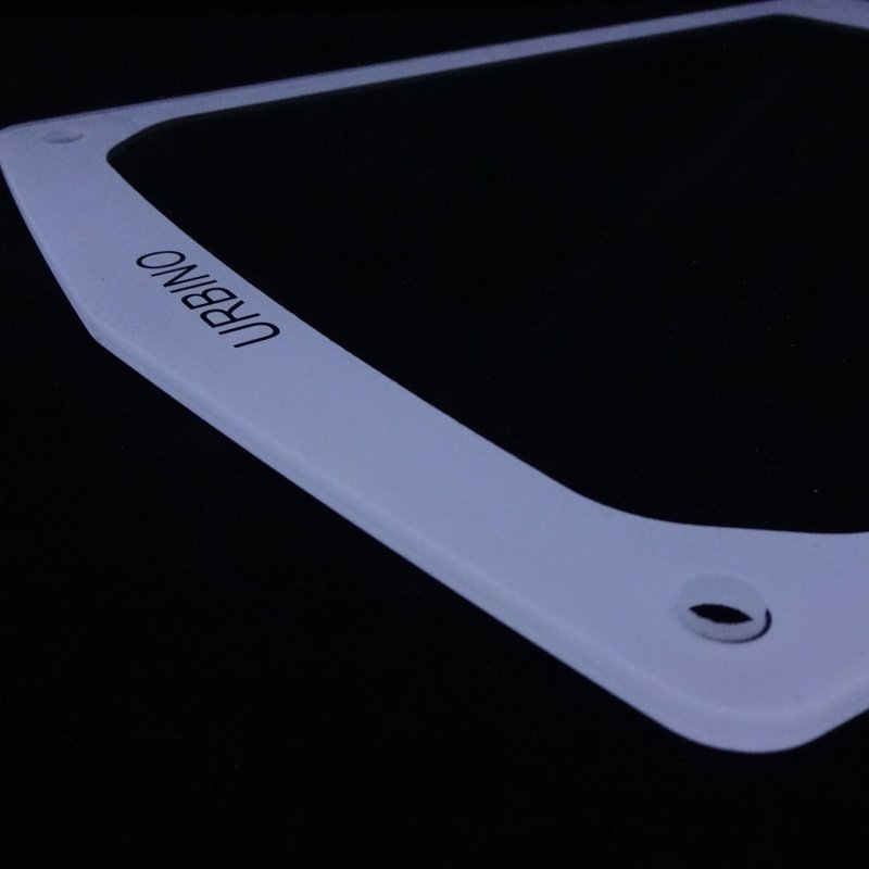 276.9 x 219 x T4mm float glass cover for outdoor lighting_2