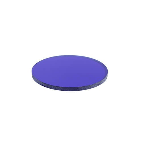 dark blue glass light filter for for signal lighting (LF-002)