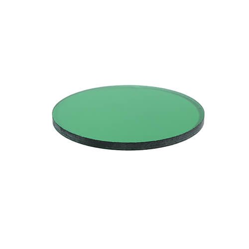 dark green glass light filter for for signal lighting (LF-003)