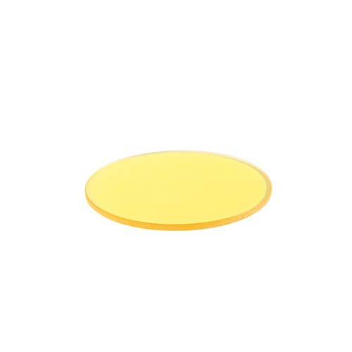 yellow glass light filter for food display (LF-001)